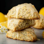Lemon Poppyseed Scones First Image