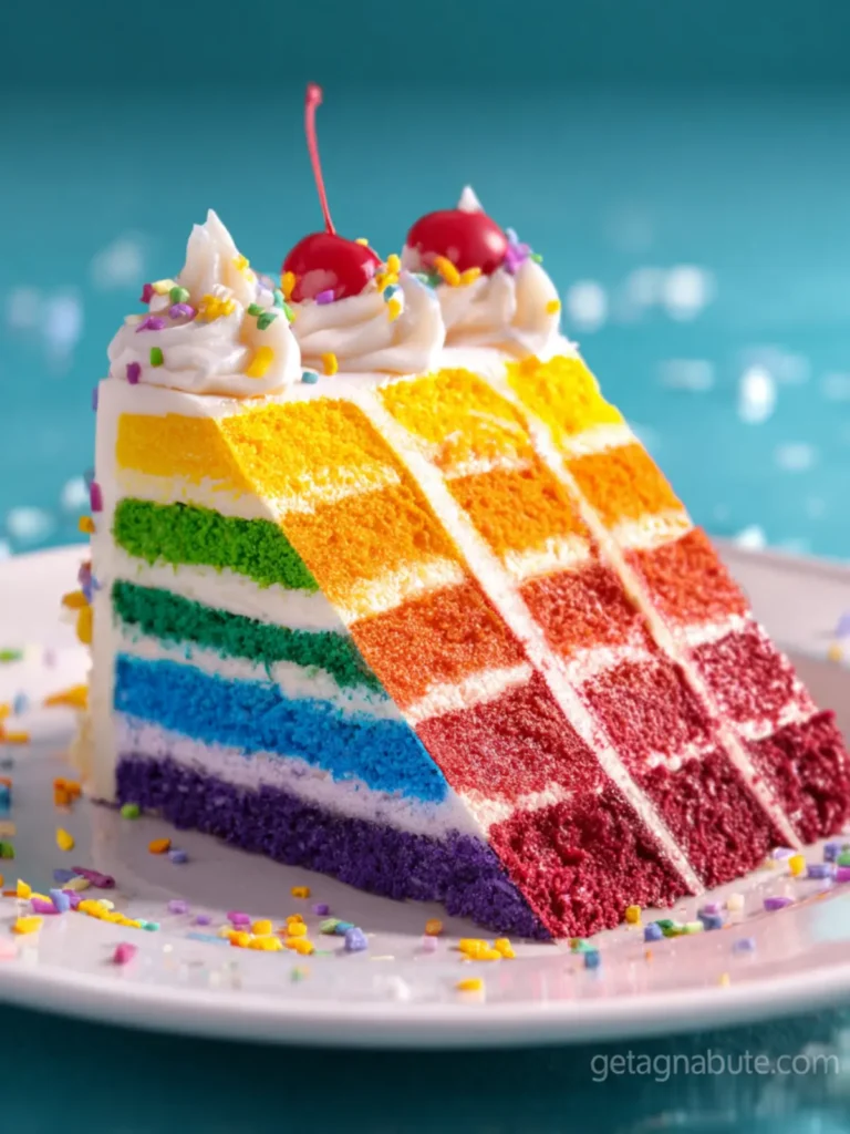 Rainbow Cake First Image