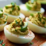 Avocado Deviled Eggs First Image