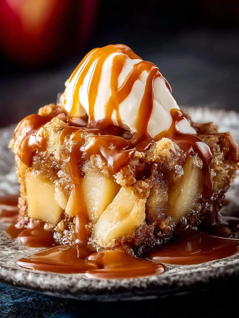 Caramel Apple Dump Cake First Image