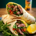 Citrus Yogurt Beef Wraps First Image
