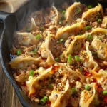 Gyoza Chicken Skillet First Image