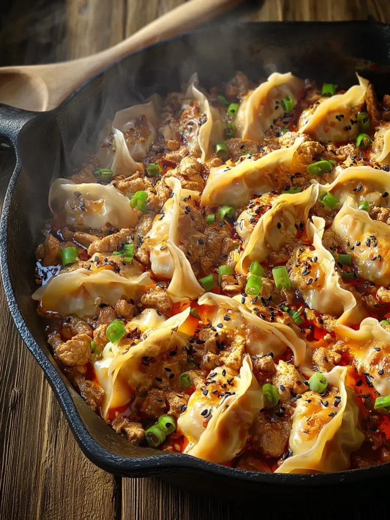 Gyoza Chicken Skillet First Image
