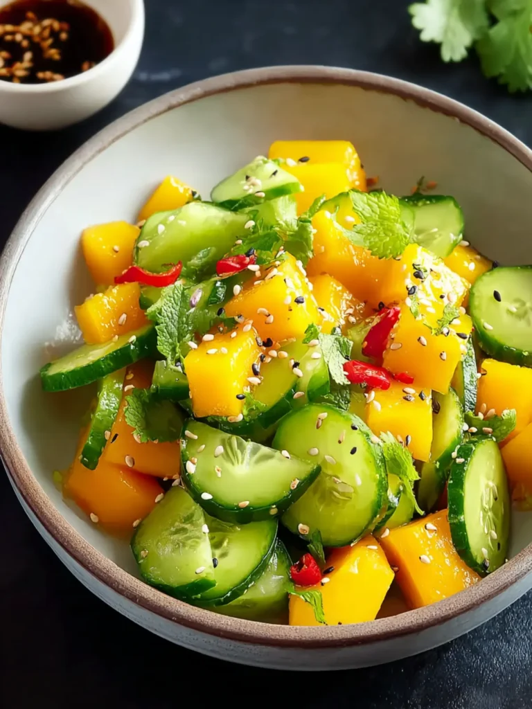Mango Cucumber Salad First Image