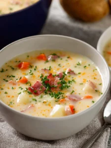 ham potato soup cheesy First Image