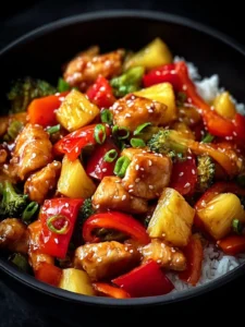pineapple chicken stir fry First Image