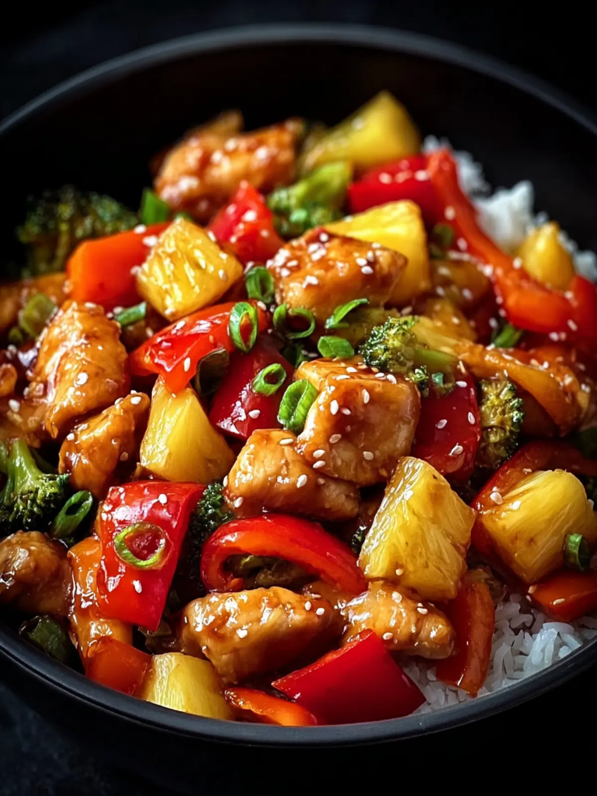pineapple chicken stir fry First Image