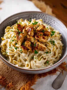vegan chicken alfredo First Image